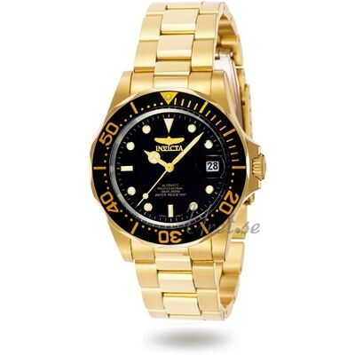 Invicta Miesten kello 8929 Pro Diver Musta/Kullansävytetty teräs Invicta Miesten kello 8929 Pro Diver Musta/Kullansävytetty teräs