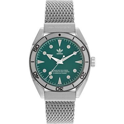 Adidas Miesten kello AOFH22005 Fashion Edition Vihreä/Teräs Ø42 mm Adidas Miesten kello AOFH22005 Fashion Edition Vihreä/Teräs Ø42 mm