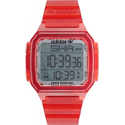 Adidas Miesten kello AOST22051 Street Digital LCD/Kumi Ø48 mm Adidas Miesten kello AOST22051 Street Digital LCD/Kumi Ø48 mm