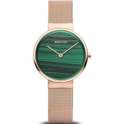 Bering Naisten kello 14531-368 Classic Vihreä/Punakultasävyinen Bering Naisten kello 14531-368 Classic Vihreä/Punakultasävyinen