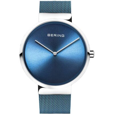 Bering 14539-308 Classic Sininen/Teräs Ø39 mm Bering 14539-308 Classic Sininen/Teräs Ø39 mm