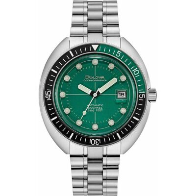 Bulova Miesten kello 96B322 Vihreä/Teräs Ø44 mm Bulova Miesten kello 96B322 Vihreä/Teräs Ø44 mm