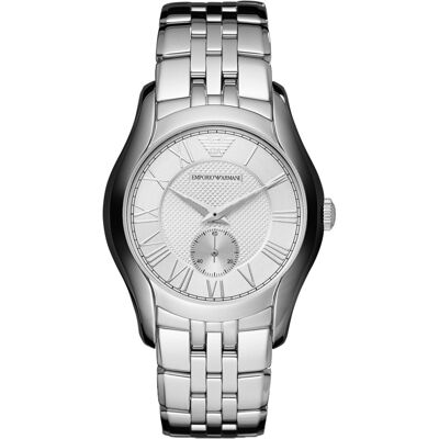 Emporio Armani Miesten kello AR1711 Classic Hopea/Teräs Ø38 mm Emporio Armani Miesten kello AR1711 Classic Hopea/Teräs Ø38 mm
