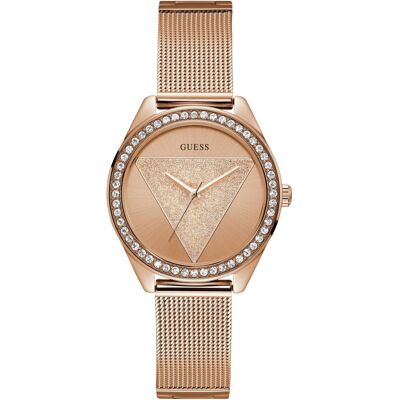 Guess Naisten kello W1142L4 Tri Glitz Punakultaa/Punakultasävyinen Guess Naisten kello W1142L4 Tri Glitz Punakultaa/Punakultasävyinen