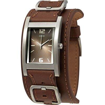 Guess Miesten kello W1165G1 Ruskea/Nahka Guess Miesten kello W1165G1 Ruskea/Nahka