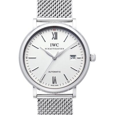IWC Miesten kello IW356505 Portofino Hopea/Teräs Ø40 mm IWC Miesten kello IW356505 Portofino Hopea/Teräs Ø40 mm