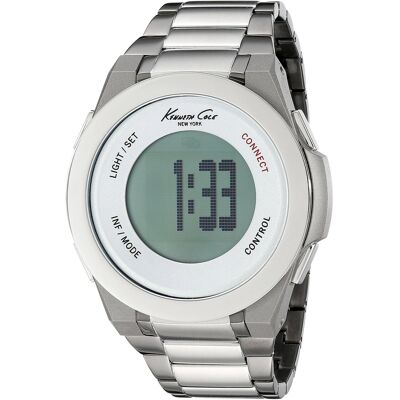 Kenneth Cole Miesten kello 10023868 Technology LCD/Teräs Ø50 mm Kenneth Cole Miesten kello 10023868 Technology LCD/Teräs Ø50 mm