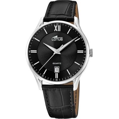 Lotus Miesten kello 18402/J Classic Musta/Nahka Ø39 mm Lotus Miesten kello 18402/J Classic Musta/Nahka Ø39 mm