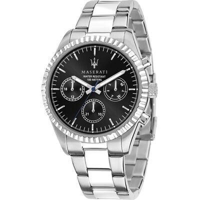 Maserati Miesten kello R8853100023 Competizione Musta/Teräs Ø43 mm Maserati Miesten kello R8853100023 Competizione Musta/Teräs Ø43 mm