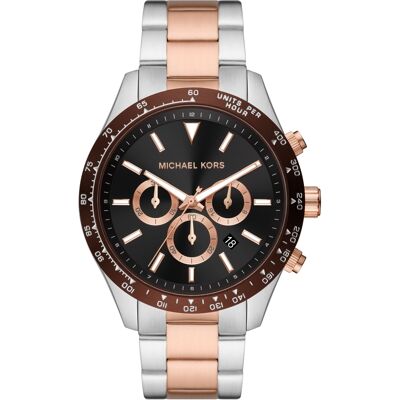 Michael Kors Miesten kello MK8913 Layton Musta/Teräs Ø45 mm Michael Kors Miesten kello MK8913 Layton Musta/Teräs Ø45 mm