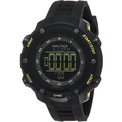 Nautica Miesten kello NAI19523G Analog LCD/Kumi Ø56 mm Nautica Miesten kello NAI19523G Analog LCD/Kumi Ø56 mm