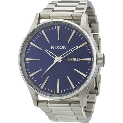 Nixon Miesten kello A3561258-00 Sininen/Teräs Ø42 mm Nixon Miesten kello A3561258-00 Sininen/Teräs Ø42 mm