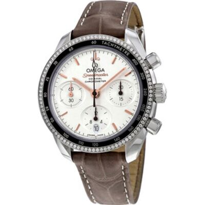 Omega 324.38.38.50.02.001 Speedmaster Chronograph 38Mm Hopea/Nahka Omega 324.38.38.50.02.001 Speedmaster Chronograph 38Mm Hopea/Nahka