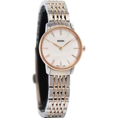 Rado Naisten kello R22897933 Coupole Valkoinen/Punakultasävyinen Rado Naisten kello R22897933 Coupole Valkoinen/Punakultasävyinen