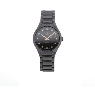 Rado Naisten kello R27242732 True Musta/Keraaminen Ø30 mm Rado Naisten kello R27242732 True Musta/Keraaminen Ø30 mm