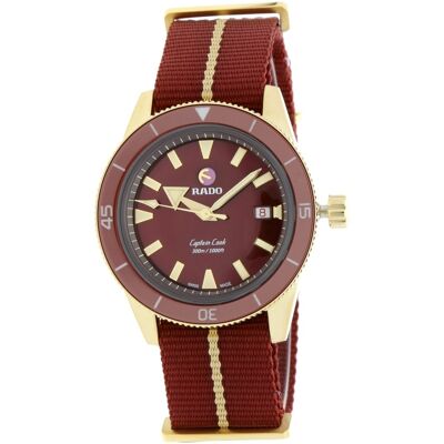 Rado Miesten kello R32504407 Captain Cook Punainen/Tekstiili Ø42 mm Rado Miesten kello R32504407 Captain Cook Punainen/Tekstiili Ø42 mm