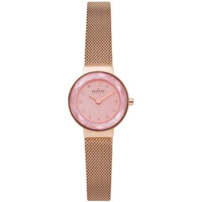 Skagen Naisten kello SKW2768 Leonora Pinkki/Punakultasävyinen Ø25 mm Skagen Naisten kello SKW2768 Leonora Pinkki/Punakultasävyinen Ø25 mm