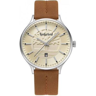 Timberland Miesten kello TBL15488JS07 Beige/Nahka Ø43 mm Timberland Miesten kello TBL15488JS07 Beige/Nahka Ø43 mm