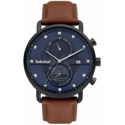 Timberland Miesten kello TDWGF2101003 Classic Sininen/Nahka Ø45 mm Timberland Miesten kello TDWGF2101003 Classic Sininen/Nahka Ø45 mm