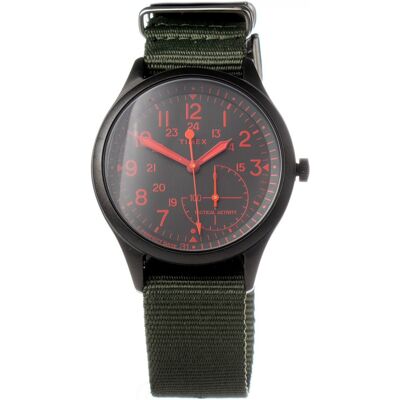 Timex Miesten kello TW2V11000LG Harmaa/Tekstiili Ø41 mm Timex Miesten kello TW2V11000LG Harmaa/Tekstiili Ø41 mm
