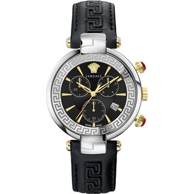 Versace Miesten kello VE2M00121 Revive Musta/Nahka Ø41 mm Versace Miesten kello VE2M00121 Revive Musta/Nahka Ø41 mm