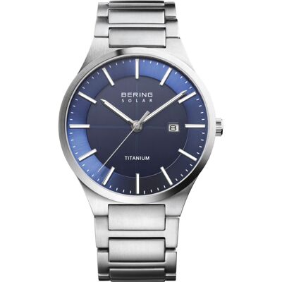 Bering Miesten kello 15239-777 Solar Sininen/Titaani Ø39 mm Bering Miesten kello 15239-777 Solar Sininen/Titaani Ø39 mm