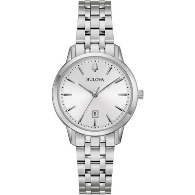 Bulova Naisten kello 96M165 Classic Hopea/Teräs Ø31 mm Bulova Naisten kello 96M165 Classic Hopea/Teräs Ø31 mm