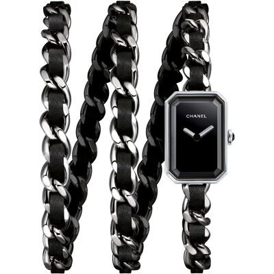 Chanel Naisten kello H3749 Premiere Musta/Teräs Chanel Naisten kello H3749 Premiere Musta/Teräs
