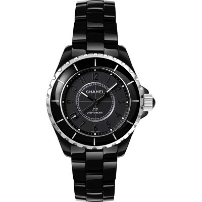 Chanel Naisten kello H3829 J12 Musta/Keraaminen Ø38 mm Chanel Naisten kello H3829 J12 Musta/Keraaminen Ø38 mm