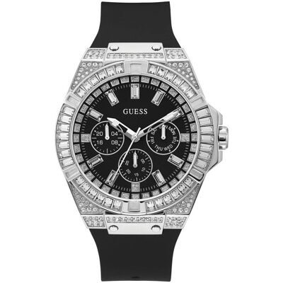Guess Miesten kello GW0208G1 Zeus Musta/Kumi Ø47 mm Guess Miesten kello GW0208G1 Zeus Musta/Kumi Ø47 mm
