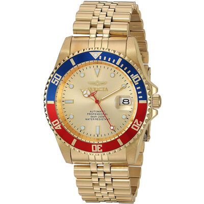 Invicta Miesten kello 29183 Pro Diver Kullattu/Kullansävytetty Invicta Miesten kello 29183 Pro Diver Kullattu/Kullansävytetty