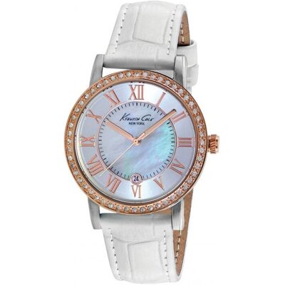 Kenneth Cole Naisten kello IKC2836 Hopea/Nahka Ø35 mm Kenneth Cole Naisten kello IKC2836 Hopea/Nahka Ø35 mm