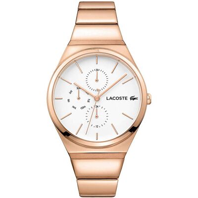 Lacoste Naisten kello 2001036 Valkoinen/Punakultasävyinen Ø38 mm Lacoste Naisten kello 2001036 Valkoinen/Punakultasävyinen Ø38 mm