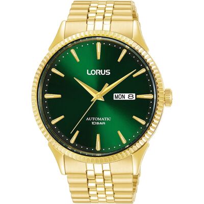 Lorus Miesten kello RL468AX9 Classic Vihreä/Kullansävytetty teräs Lorus Miesten kello RL468AX9 Classic Vihreä/Kullansävytetty teräs
