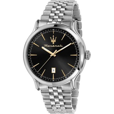 Maserati Miesten kello R8853118024 Epoca Musta/Teräs Ø42 mm Maserati Miesten kello R8853118024 Epoca Musta/Teräs Ø42 mm