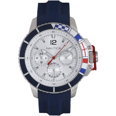 Nautica Miesten kello NAPBHP903 Hopea/Kumi Ø46 mm Nautica Miesten kello NAPBHP903 Hopea/Kumi Ø46 mm