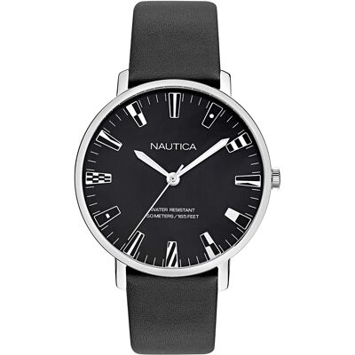 Nautica Miesten kello NAPCRF910 Musta/Nahka Ø43 mm Nautica Miesten kello NAPCRF910 Musta/Nahka Ø43 mm
