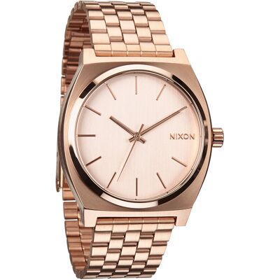 Nixon A045897-00 The Time Teller Punakultaa/Punakultasävyinen Ø37 mm Nixon A045897-00 The Time Teller Punakultaa/Punakultasävyinen Ø37 mm
