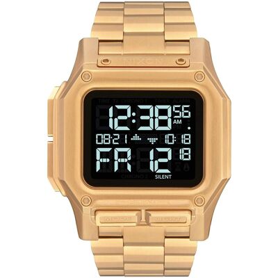 Nixon Miesten kello A1268502-00 LCD/Kullansävytetty teräs Nixon Miesten kello A1268502-00 LCD/Kullansävytetty teräs