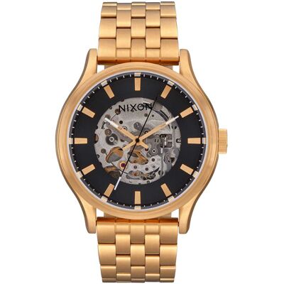 Nixon A1323-010 The Spectra Musta/Kullansävytetty teräs Ø40 mm Nixon A1323-010 The Spectra Musta/Kullansävytetty teräs Ø40 mm