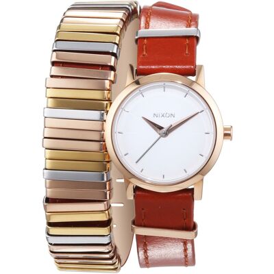 Nixon Naisten kello A4031749-00 Valkoinen/Nahka Ø26 mm Nixon Naisten kello A4031749-00 Valkoinen/Nahka Ø26 mm