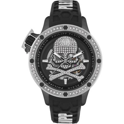 Philipp Plein Miesten kello PWUAA0123 Hyper Sport Musta/Kumi Ø46 mm Philipp Plein Miesten kello PWUAA0123 Hyper Sport Musta/Kumi Ø46 mm