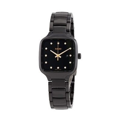Rado Naisten kello R27080702 True Musta/Keraaminen Rado Naisten kello R27080702 True Musta/Keraaminen
