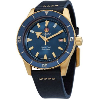 Rado Miesten kello R32504205 Captain Cook Sininen/Nahka Ø42 mm Rado Miesten kello R32504205 Captain Cook Sininen/Nahka Ø42 mm