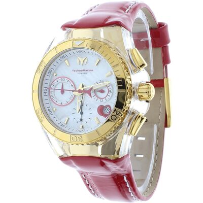 Technomarine Naisten kello TM-117003 Valkoinen/Nahka Ø40 mm Technomarine Naisten kello TM-117003 Valkoinen/Nahka Ø40 mm