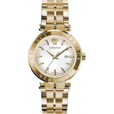 Versace Miesten kello VE2G00521 Aion Valkoinen/Kullansävytetty Versace Miesten kello VE2G00521 Aion Valkoinen/Kullansävytetty