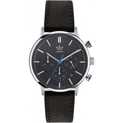 Adidas AOSY22013 Code One Musta/Nahka Ø40 mm Adidas AOSY22013 Code One Musta/Nahka Ø40 mm
