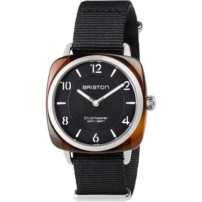 Briston Naisten kello 17536.SA.T.1.NB Chic Musta/Tekstiili Briston Naisten kello 17536.SA.T.1.NB Chic Musta/Tekstiili