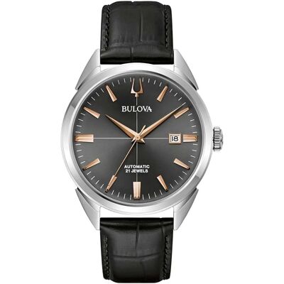 Bulova Miesten kello 96B422 Sutton Musta/Nahka Ø41.5 mm Bulova Miesten kello 96B422 Sutton Musta/Nahka Ø41.5 mm