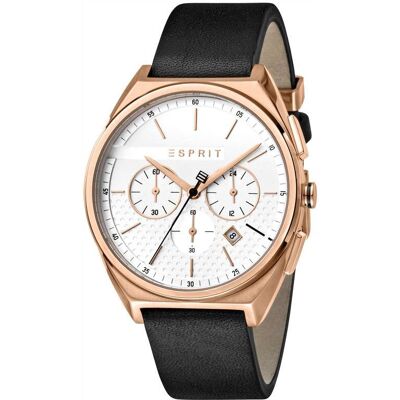 Esprit Miesten kello ES1G062L0035 Valkoinen/Nahka Ø42 mm Esprit Miesten kello ES1G062L0035 Valkoinen/Nahka Ø42 mm